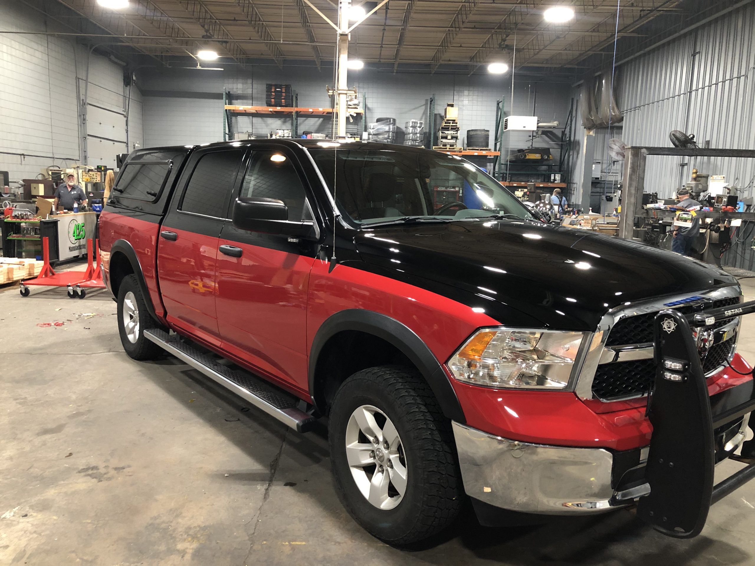 Firefighter Utility Vehicle Repaint