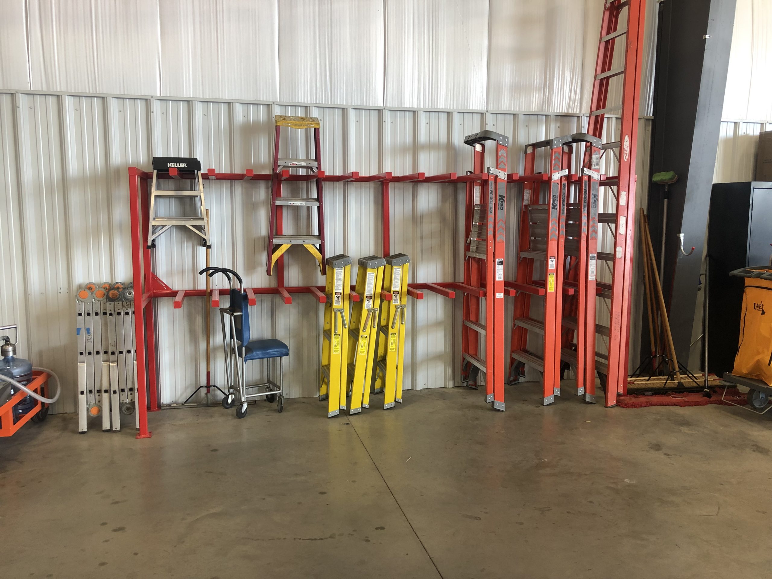 Aviation Ladder Rack