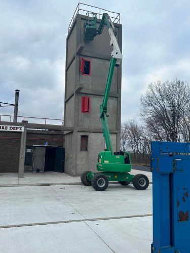 Paint-Doors-in-Fire-Training-Tower