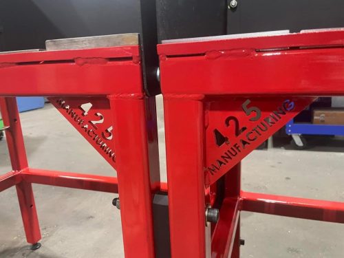 Red-Paint-Welding-Booth